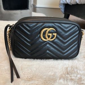 Gucci Marmont Small Matelasse Shoulder Bag